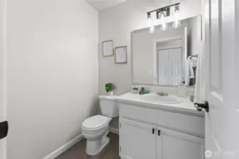 Main floor powder bath
