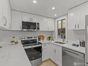 Located in a quiet condo association, this beautifully updated unit awaits its new owner.