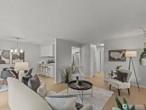Easily entertain guests in your amazing new place.