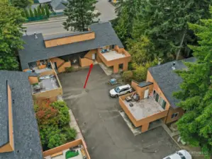 The building features a new roof.