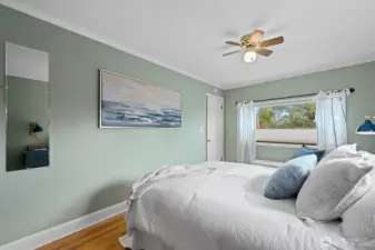 Bottom up top down shades allow privacy and light.