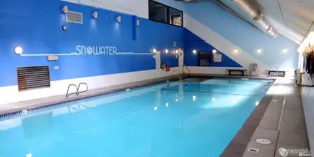 Rec Building pool and hot tub.