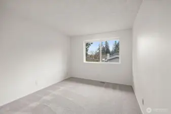 Bedroom 2 - perfect for office or guest use.