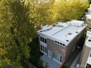 Newer roof done by HOA.