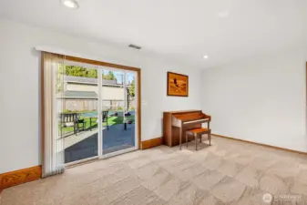 A bright lower level space that connects directly to the patio and the fenced backyard, extending your living area outdoors. The sports court adds standout lifestyle value on this 11,628 sf lot in Hollymere on English Hill, offering an everyday place to play, practice, and entertain.