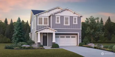 The Emerald Craftsman by Toll Brothers - Artist rendering