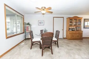Eat In area off Kitchen