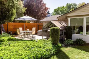 Back Yard Patio area