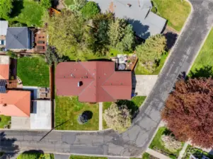 Aerial View of Property