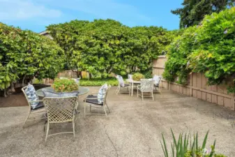 Front courtyard