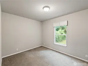Bedroom #2 with east facing windows