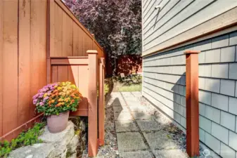 Enter into an urban oasis.