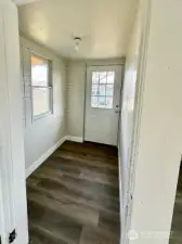Mud Room Back Entrance