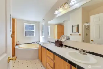5 piece en suite with lots of storage