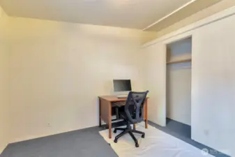 Large bedrooms with new carpet!
