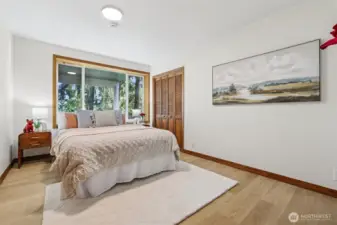 Lower level bedroom