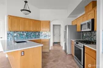 Kitchen newly upgraded