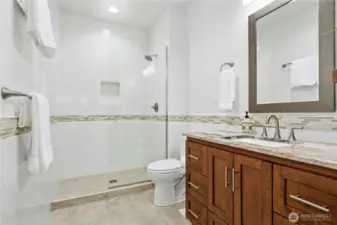 With 3/4 Bath & Washer & Dryer Hookups