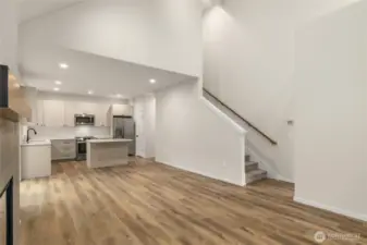 Photos, plans and elevations may be examples representing the community, community  amenities, homes or artist’s renderings that may not accurately represent the actual  condition of a homesite or home as constructed, and may also contain options and  upgrades which are not included in the sale. Trailside Homes reserves the right to make  changes to floor plans, specifications, dimensions, design and elevations without prior  notice. Stated dimensions and square footage, if applicable, are estimated and should  not be used as representations of the home’s actual size