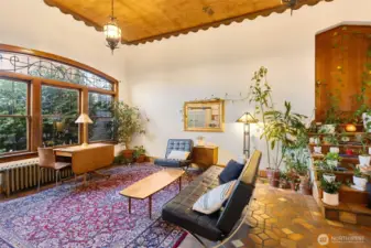 Olympus Manor Co-op has great gathering spaces.