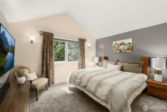 Huge Primary Suite overlooking the Greenbelt with extraordinary views and privacy!