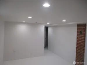 Concrete floors painted