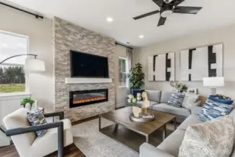 Photos are of the model home.