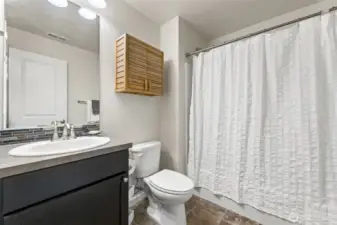 Full Bath on Main Floor