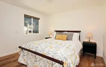 2nd Bedroom which has a closet.