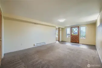 Basemen bedroom with its own entrance