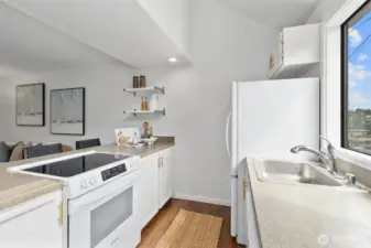 The kitchen has been updated along with new range and dishwasher installed in August 2025.