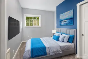 Virtually Staged Bedroom 2