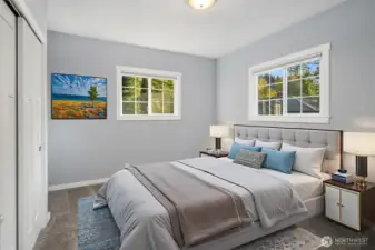 Virtually Staged Bedroom 3