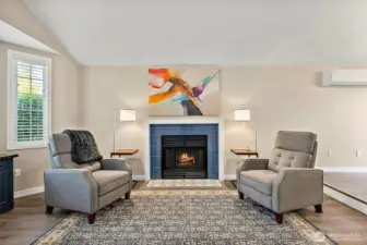 Wood Fireplace