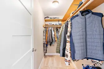 Primary Walk In Closet