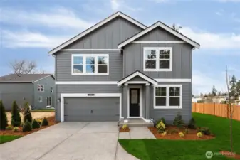 Beautiful grey tone exterior.