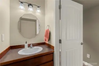 Half Bath on main floor