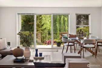 Serene view of lush surroundings.