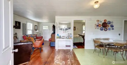View from front entrance
