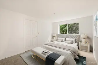 Second Bedroom w/Walk-In Closet
