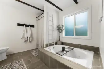 Primary bathroom