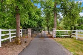 Gated entry!