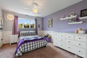 2nd bedroom with a spacious closet