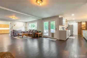 Living room area