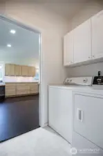 Laundry area