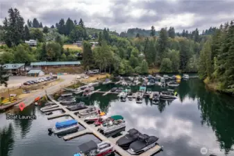 Lake Mayfield Marina just a short distance away!