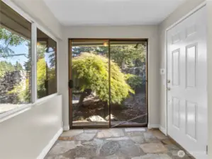 Outdoor entrance to Basement