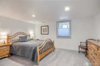 third large bedroom on lower level