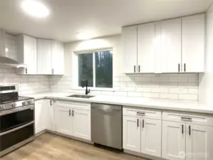 Kitchen with eating area!