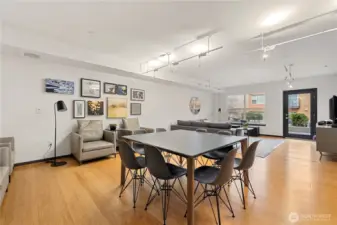 community room off patio